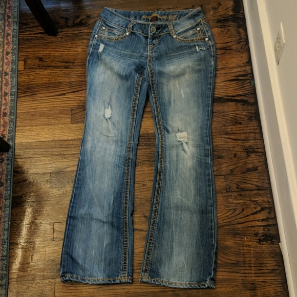 almost famous denim jeans